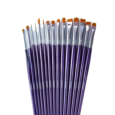 Synthetic Creator Pędzel do brwi No 5 skośny wąski