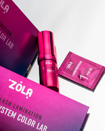 ZOLA Color Lab 01  Lifting Pink Gel zestaw saszetek 3 x 1ml