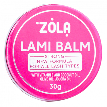 ZOLA LAMI BALM PINK klej bez kleju do laminowania rzęs 30g