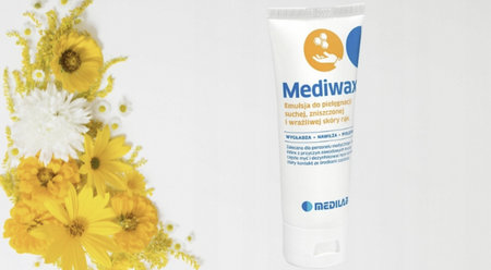 Medilab Mediwax Pielęgnacyjny Krem ochronny do rąk 75 ml