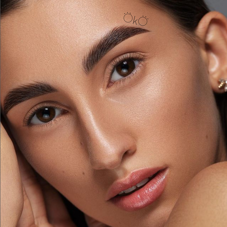 OkO Pęseta do brwi 02 EASY TOUCH , ręcznie zaostrzona