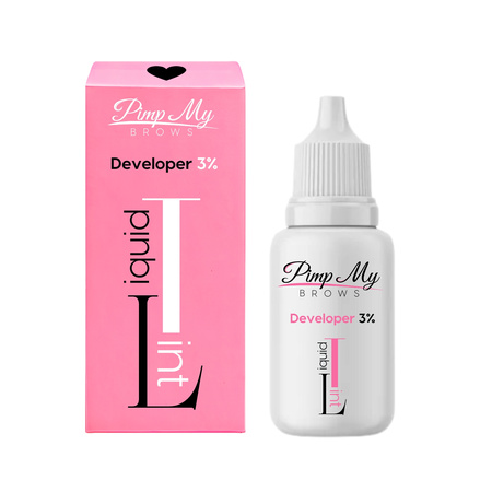 Pimp My Brows Oksydant Utleniacz do farby Developer Liquid Tint 3% 100 ml