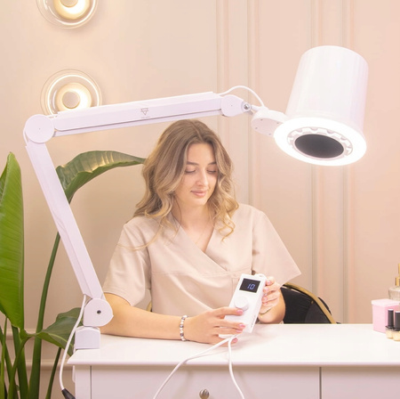 Pochłaniacz Pyłu VELUXA 80W Paznokci Lampa LED Manicure Biurkowy Pedicure
