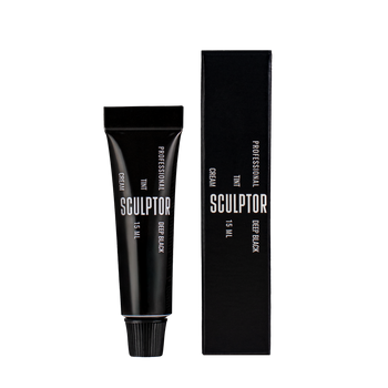Sculptor Tint Cream Farbka do brwi i rzęs 15 ml Deep Black