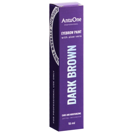 AntuOne Farbka do brwi 15ml Dark Brown