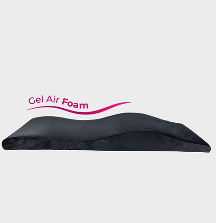 Łóżko Kosmetyczne Stół do Stylizacji Rzęs Składane Aluminiowe 60 cm + Materac Kosmetyczny Anatomiczny 60x185 cm + Prześcieradło 