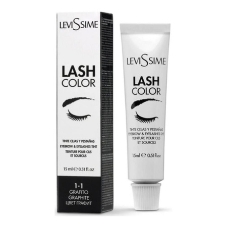 Levissime Farba do brwi i rzęs LASH COLOR 15ml  1.6 BLUISH BLACK