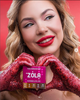 ZOLA Farba do brwi z kolagenem w saszetce z utleniaczem 3% 5 ml. 04 dark brown