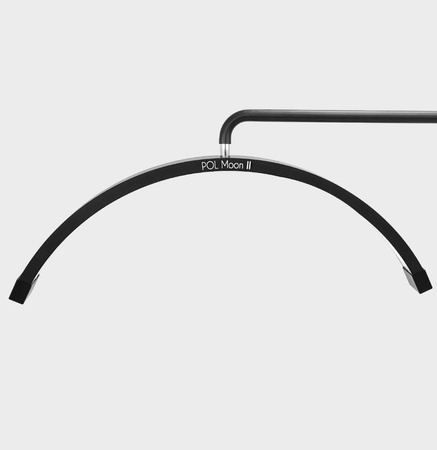 Lampa Kosmetyczna LED 45W Stojąca Czarna + Łóżko Kosmetyczne do Stylizacji Rzęs 60 cm