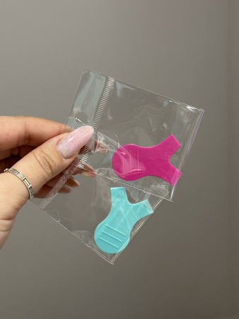 Aplikator Grzebyk do Laminacji Rzęs Niebieski