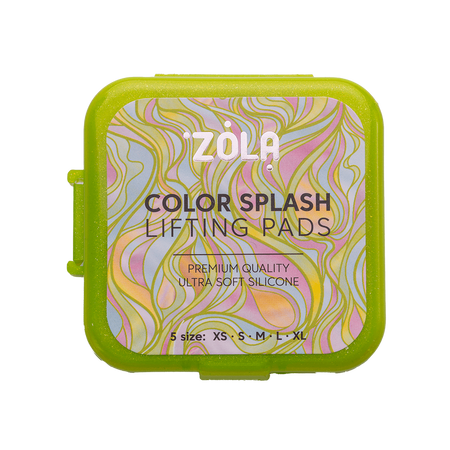 ZOLA Formy silikonowe Color Splash do laminacji rzęs