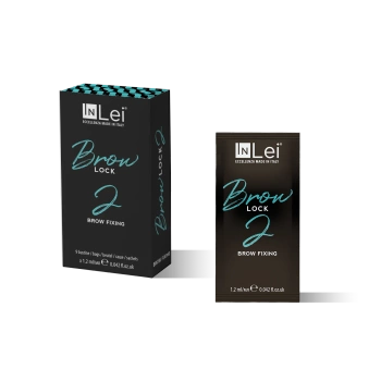 InLei® "BROW LOCK 2" Utrwalacz do brwi zestaw saszetek 9 x 1,2ml