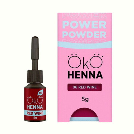 OkO Henna do brwi 5g  06 Red wine