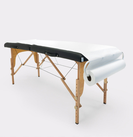 Uchwyt podajnik na podkłady ochronne do masażu