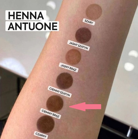 AntuOne Henna do brwi (7g)  Ciemny Brąz