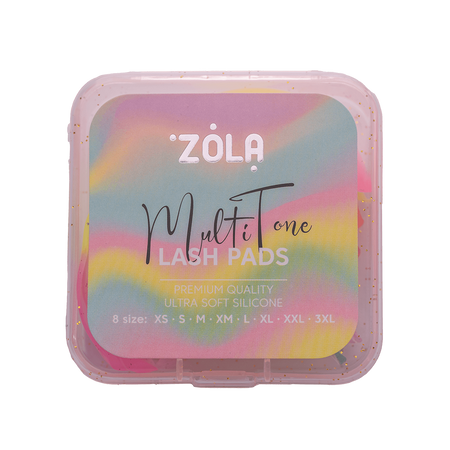 ZOLA Formy silikonowe Multi Tone do laminacji rzęs
