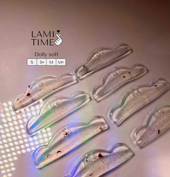 LAMI TIME DOLLY Wałki do laminacji rzęs Zestaw 4 rozmiary