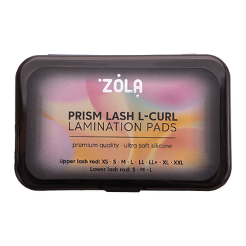 ZOLA Formy silikonowe Prism Lash L-curl do laminacji rzęs