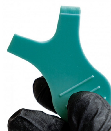 Aplikator Grzebyk do Laminacji Rzęs Niebieski