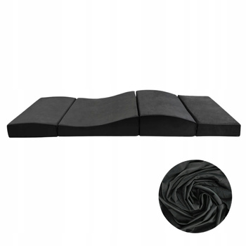 Poszewka Pokrowiec Materac Kosmetyczny coucou HEAVEN 80cm Ochronny CZARNY