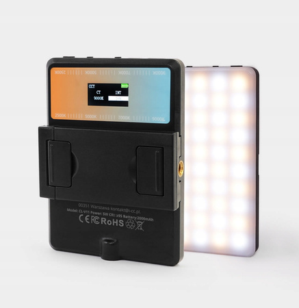 Lampa do telefonu Stella Light LED czarna