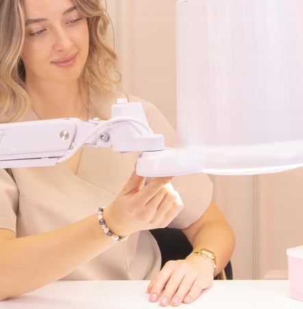 Pochłaniacz Pyłu VELUXA 80W Paznokci Lampa LED Manicure Mobilny Pedicure