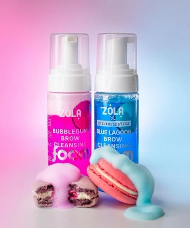 ZOLA x Viktorina Vika pianka oczyszczająca do brwi Blue Lagoon 150 ml