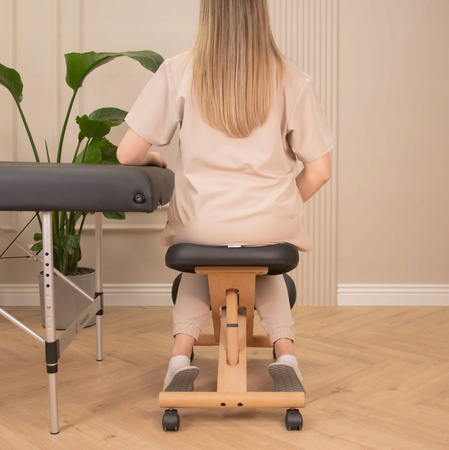 Klękosiad Krzesło Klęcznik Ergonomiczne Regulowane Biurka Komputera Pracy