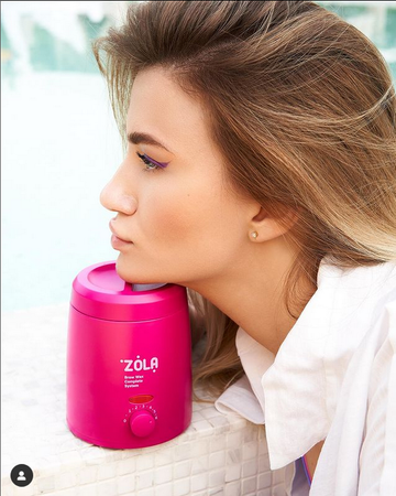 ZOLA Podgrzewacz do wosku 200ml Różowy