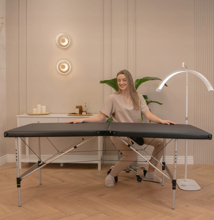 Łóżko Kosmetyczne Baza Pod Materac Przedłużania Rzęs Makijażu Stylistyki 80cm