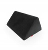 Poduszka Klin Kosmetyczna Welurowa Makijażu Przedłużania Rzęs Czarna