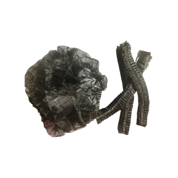 Czepek włókninowy kosmetyczny 100 szt  Czarny