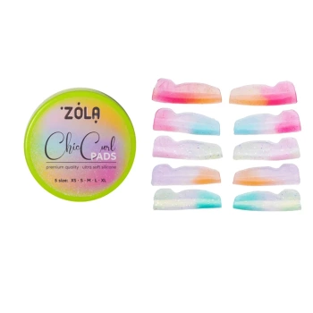 ZOLA Formy silikonowe do laminacji rzęs Chic Curl
