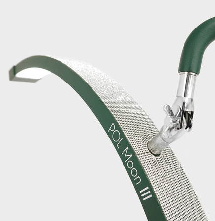 Lampa kosmetyczna do przedłużania rzęs POL Moon III z cyrkoniami zielona