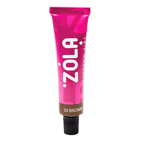 ZOLA Farba do brwi z kolagenem 15ml. 01 light brown