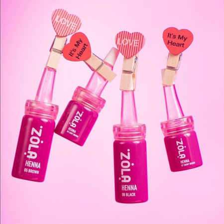 ZOLA Brow Box Mini zestaw henny pudrowej 5g