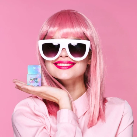 Pimp My Brows Nić do geometrii brwi  Różowa