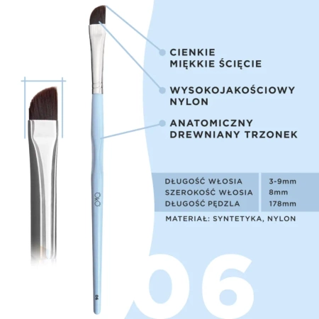 Zestaw Pędzli OKO "Flawless Brushes Flawless Brows"