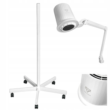 Przenośny Stojak Pochłaniacza Pyłu Paznokci Manicure Pedicure Kółkach