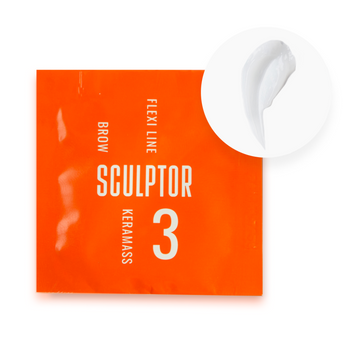 SCULPTOR FLEXI LINE lami brwi BROW KERAMASS Krok 3  1,5ml