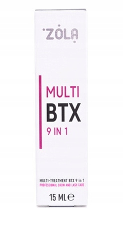 Zola BTX 9-in-1 Multifunctional Premium Brow and Lash 15ml