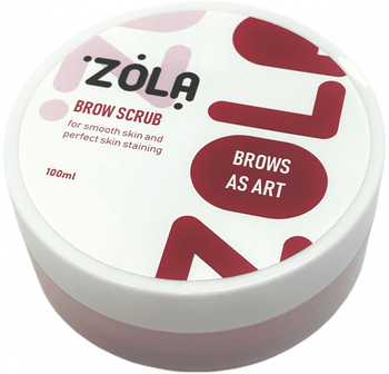 ZOLA Brow scrub peeling drobnoziarnisty do brwi  100 ml