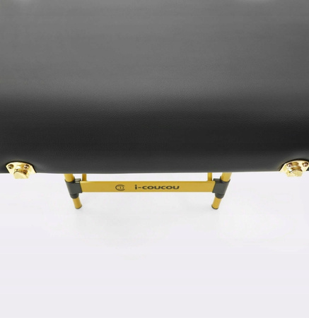 Łóżko kosmetyczne do stylizacji rzęs SPACE Gold 60 cm