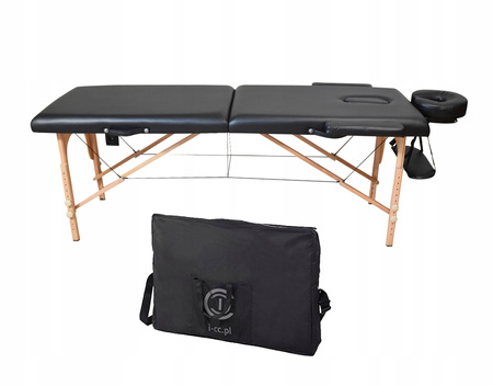 Łóżko Kosmetyczne Pianka 5cm Rzęs Leżanka Drewniane Składane Tatuażu Stół