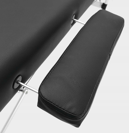 Stół Łóżko Masażu Składany Aluminiowy Przenośny Leżanka 2-Segmentowy