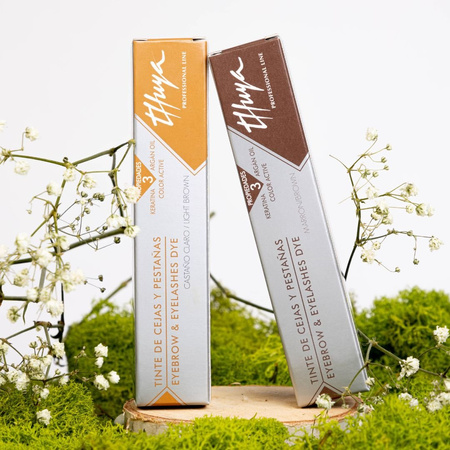 Thuya Farba arganowo - keratynowa do brwi i rzęs Thuya  Marron - Brąz