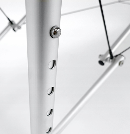 Łóżko Kosmetyczne Stół Masażu Przedłużania Rzęs Brwi Leżanka Składane ALU