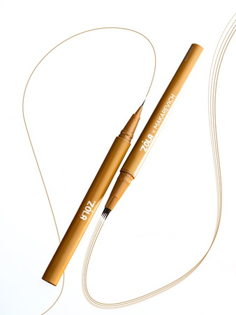 ZOLA Liner Pisak do brwi Jasny brąz Mono brush