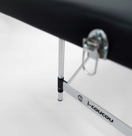 Łóżko Kosmetyczne Rzęs Składane Przenośne Mobilne Aluminiowe Stół Masażu 60cm