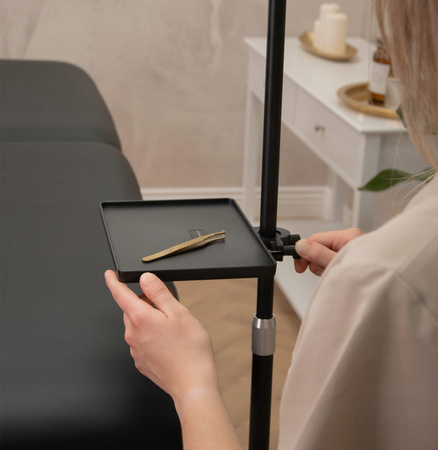 Półka organizer do lampy kosmetycznej CZARNA